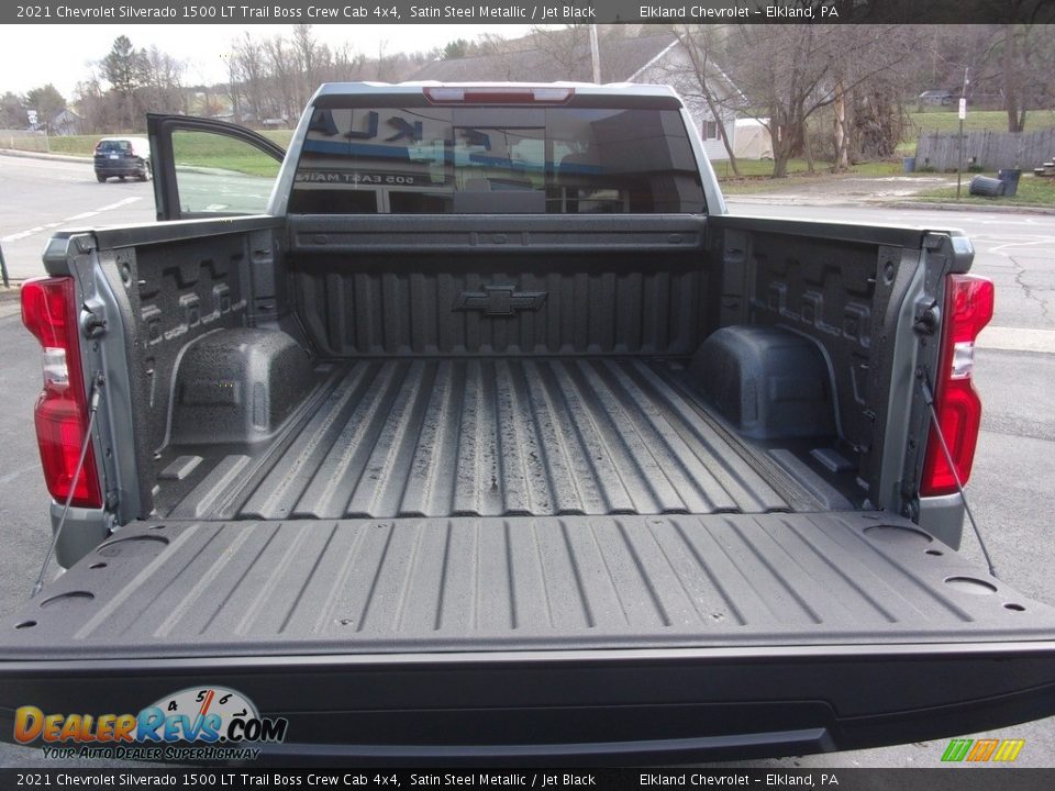 2021 Chevrolet Silverado 1500 LT Trail Boss Crew Cab 4x4 Satin Steel Metallic / Jet Black Photo #9
