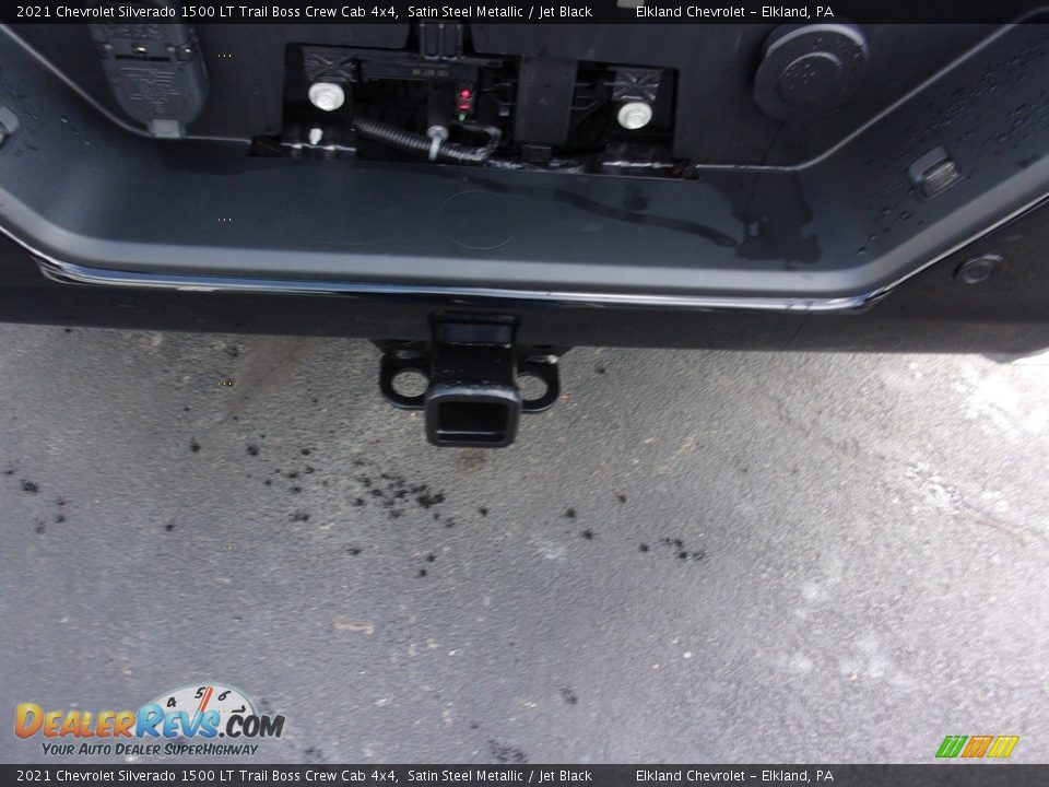 2021 Chevrolet Silverado 1500 LT Trail Boss Crew Cab 4x4 Satin Steel Metallic / Jet Black Photo #10