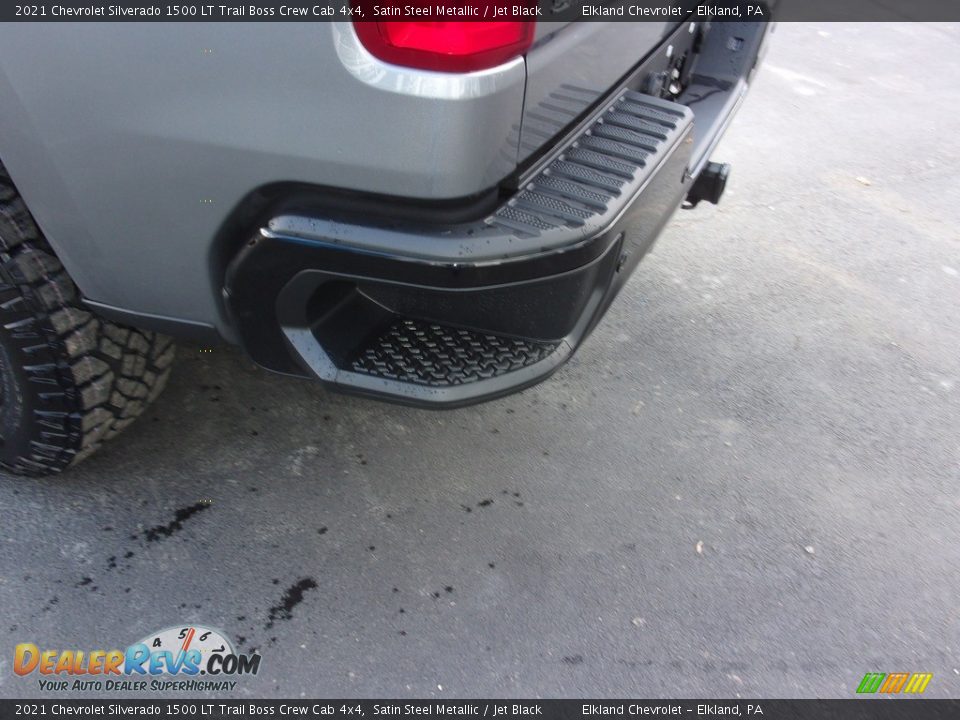 2021 Chevrolet Silverado 1500 LT Trail Boss Crew Cab 4x4 Satin Steel Metallic / Jet Black Photo #11