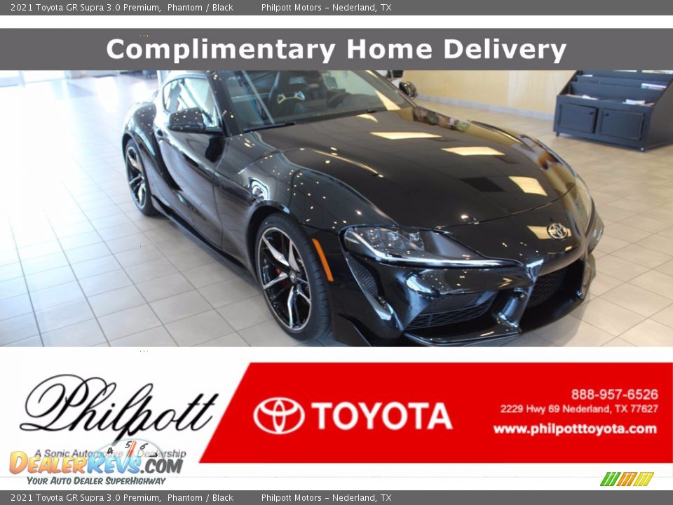 2021 Toyota GR Supra 3.0 Premium Phantom / Black Photo #1