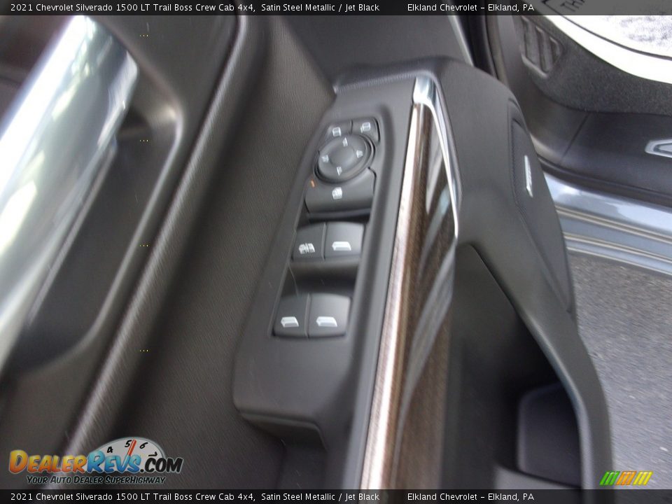 2021 Chevrolet Silverado 1500 LT Trail Boss Crew Cab 4x4 Satin Steel Metallic / Jet Black Photo #17