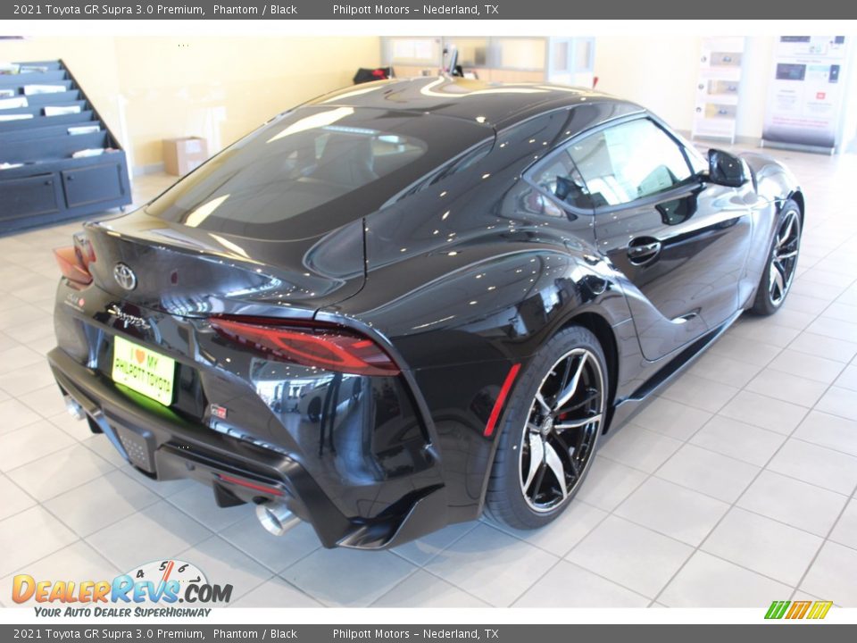 2021 Toyota GR Supra 3.0 Premium Phantom / Black Photo #7