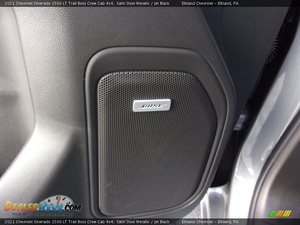 2021 Chevrolet Silverado 1500 LT Trail Boss Crew Cab 4x4 Satin Steel Metallic / Jet Black Photo #18