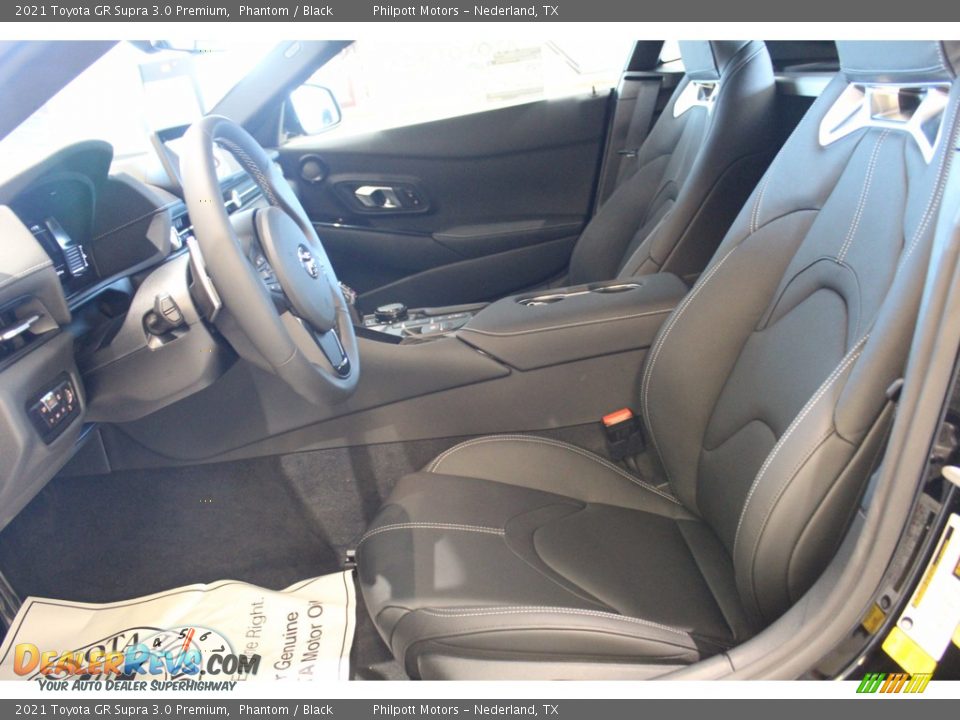 Front Seat of 2021 Toyota GR Supra 3.0 Premium Photo #9