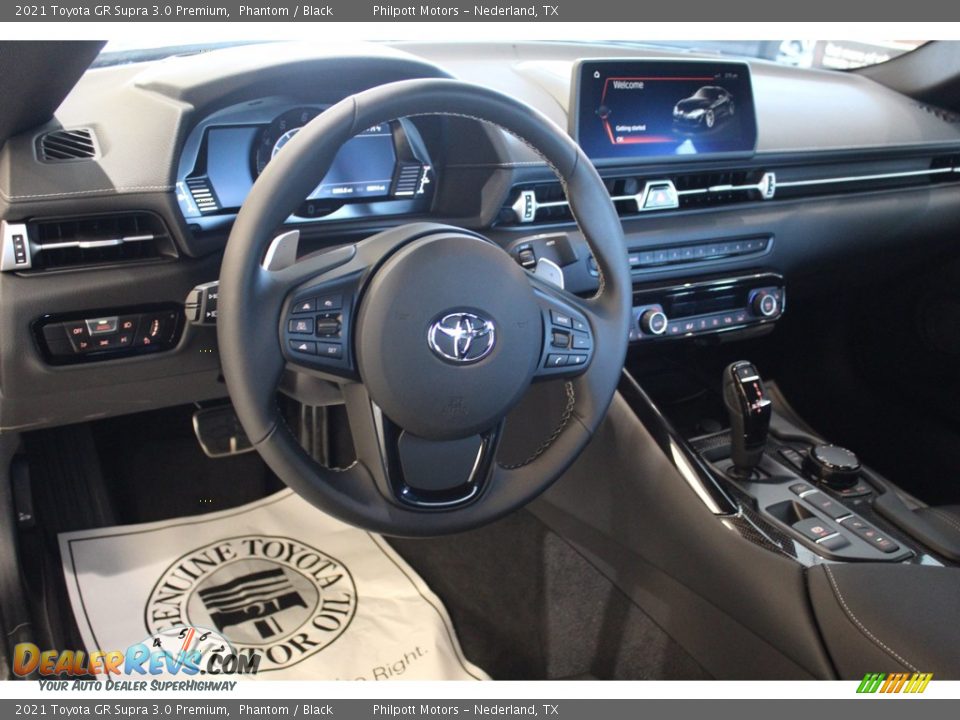 Dashboard of 2021 Toyota GR Supra 3.0 Premium Photo #11