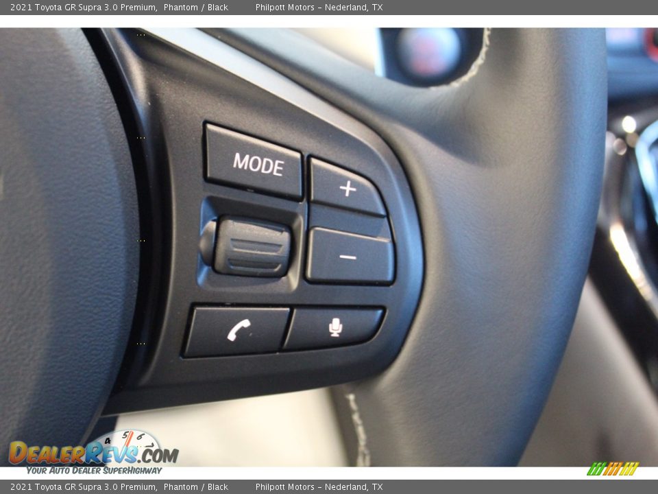 2021 Toyota GR Supra 3.0 Premium Steering Wheel Photo #13