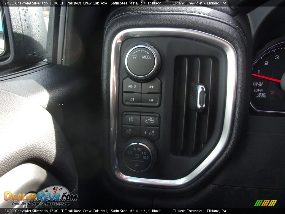 2021 Chevrolet Silverado 1500 LT Trail Boss Crew Cab 4x4 Satin Steel Metallic / Jet Black Photo #23
