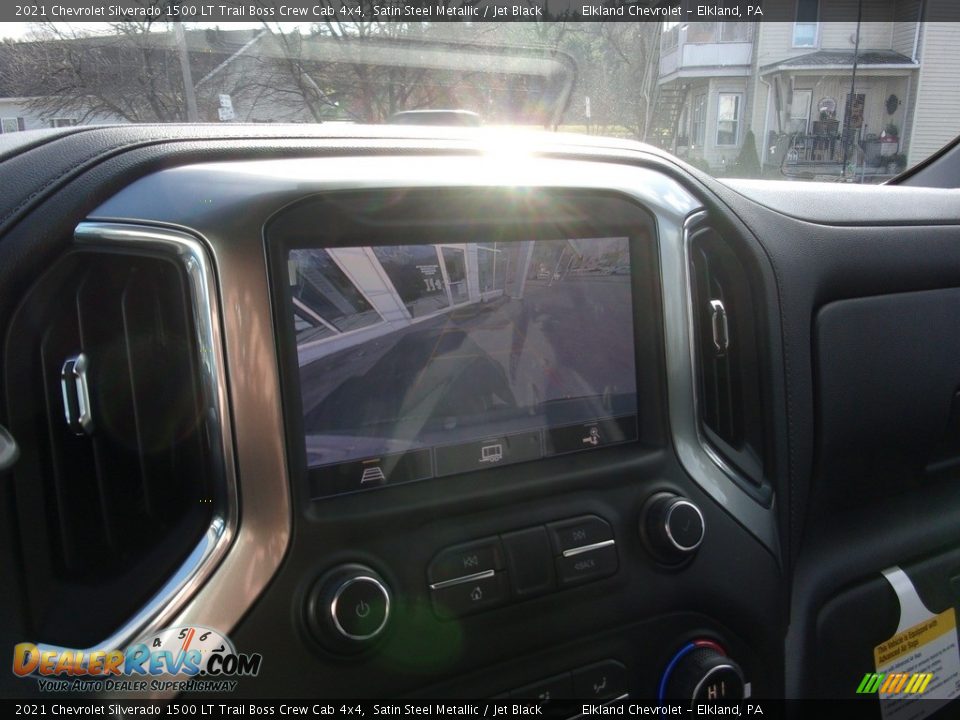 2021 Chevrolet Silverado 1500 LT Trail Boss Crew Cab 4x4 Satin Steel Metallic / Jet Black Photo #25