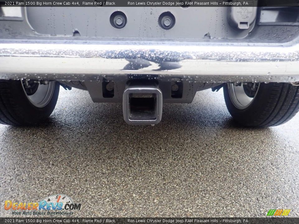 2021 Ram 1500 Big Horn Crew Cab 4x4 Flame Red / Black Photo #9