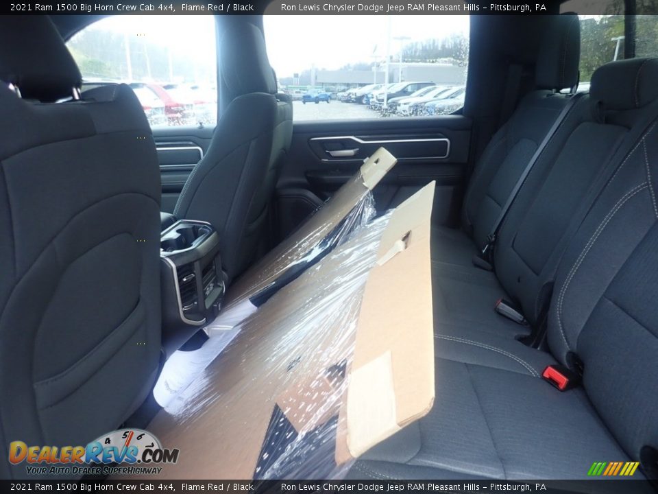 2021 Ram 1500 Big Horn Crew Cab 4x4 Flame Red / Black Photo #13