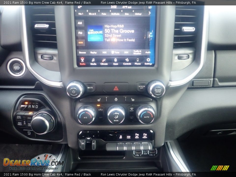 2021 Ram 1500 Big Horn Crew Cab 4x4 Flame Red / Black Photo #17