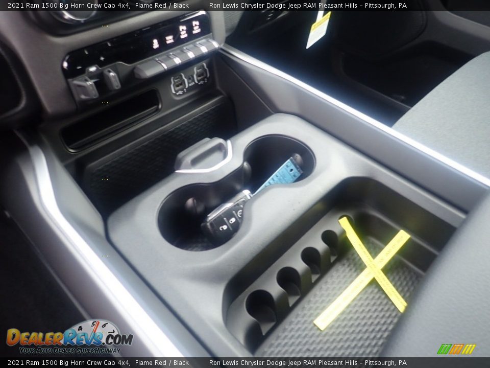 2021 Ram 1500 Big Horn Crew Cab 4x4 Flame Red / Black Photo #18