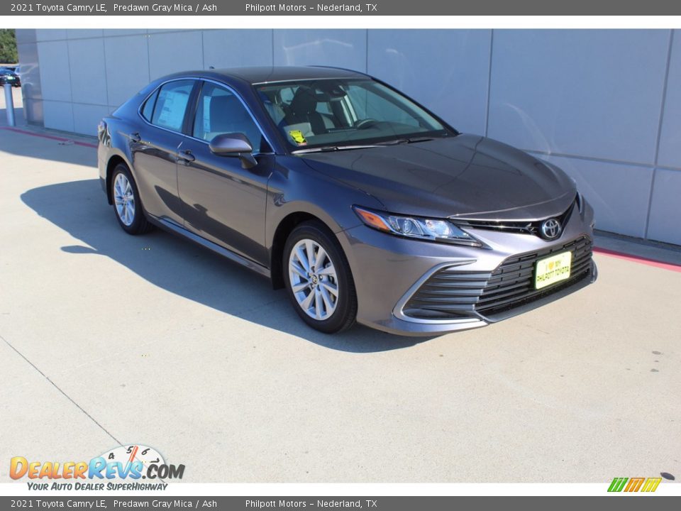 2021 Toyota Camry LE Predawn Gray Mica / Ash Photo #2