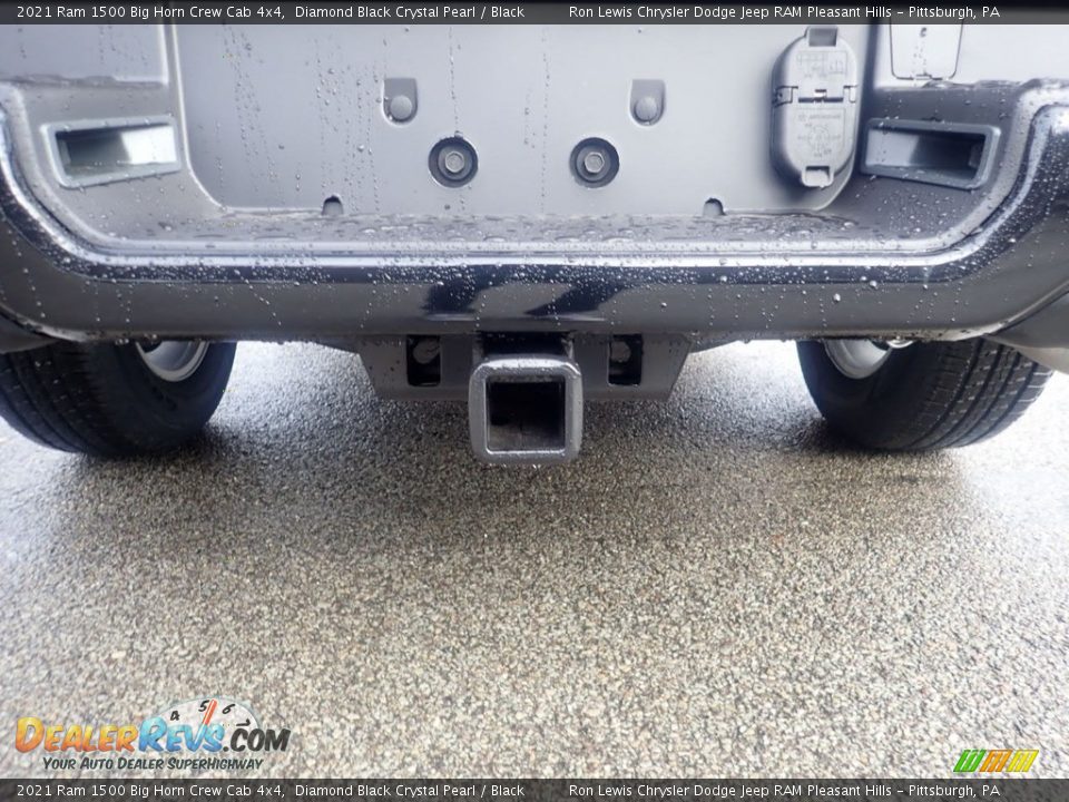 2021 Ram 1500 Big Horn Crew Cab 4x4 Diamond Black Crystal Pearl / Black Photo #9