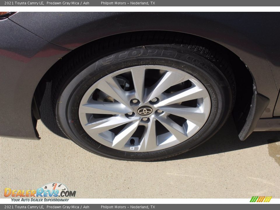 2021 Toyota Camry LE Predawn Gray Mica / Ash Photo #5