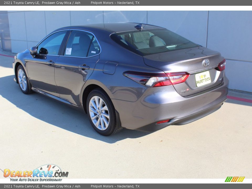 2021 Toyota Camry LE Predawn Gray Mica / Ash Photo #6
