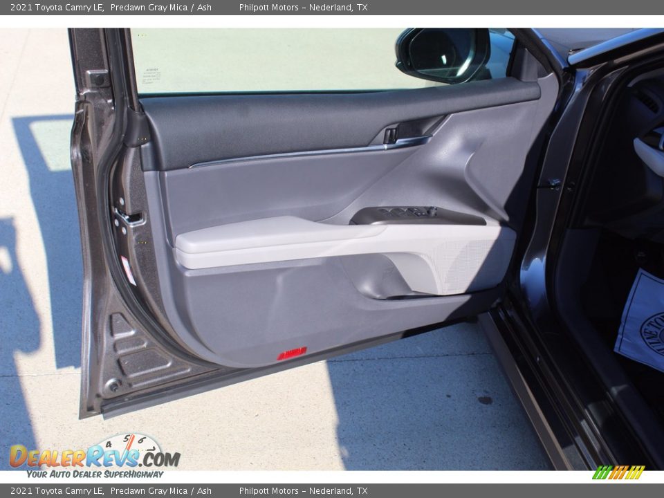 2021 Toyota Camry LE Predawn Gray Mica / Ash Photo #9