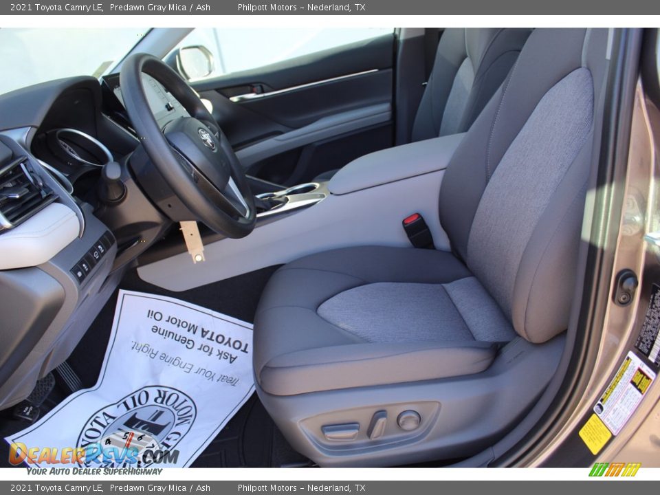 2021 Toyota Camry LE Predawn Gray Mica / Ash Photo #10