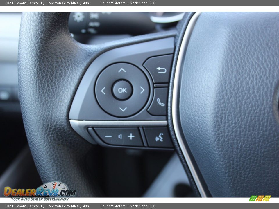 2021 Toyota Camry LE Predawn Gray Mica / Ash Photo #11