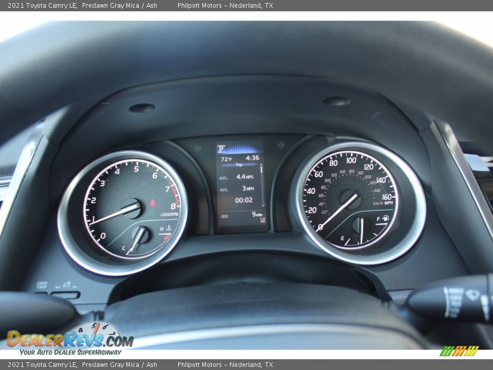 2021 Toyota Camry LE Predawn Gray Mica / Ash Photo #13