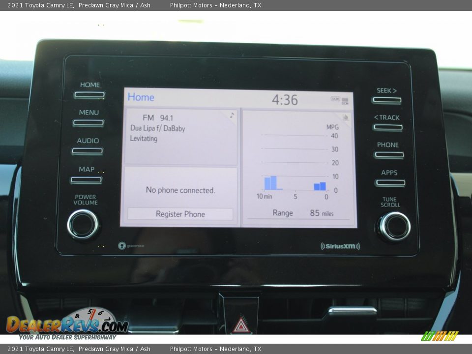 2021 Toyota Camry LE Predawn Gray Mica / Ash Photo #15