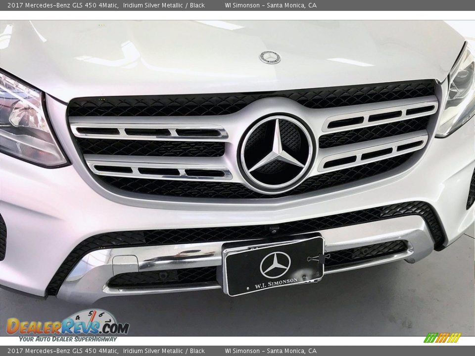 2017 Mercedes-Benz GLS 450 4Matic Iridium Silver Metallic / Black Photo #29