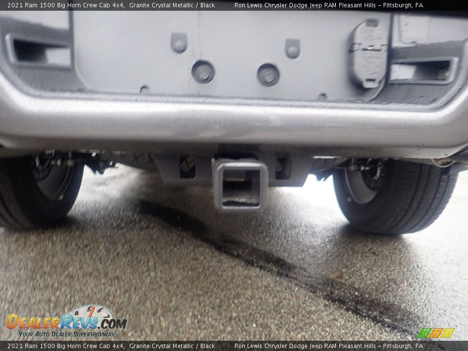 2021 Ram 1500 Big Horn Crew Cab 4x4 Granite Crystal Metallic / Black Photo #9