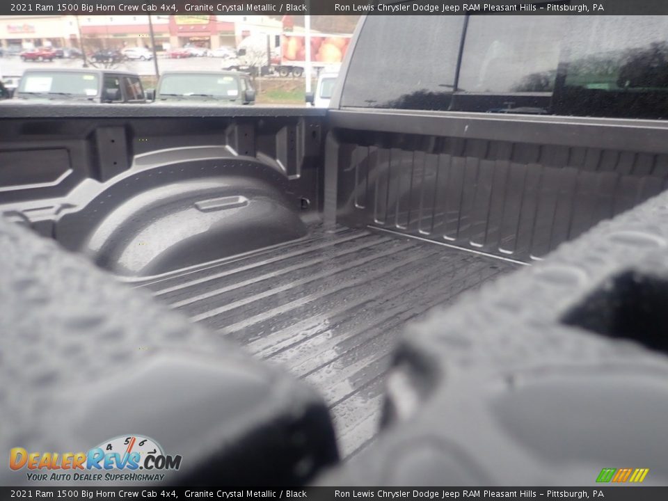 2021 Ram 1500 Big Horn Crew Cab 4x4 Granite Crystal Metallic / Black Photo #10