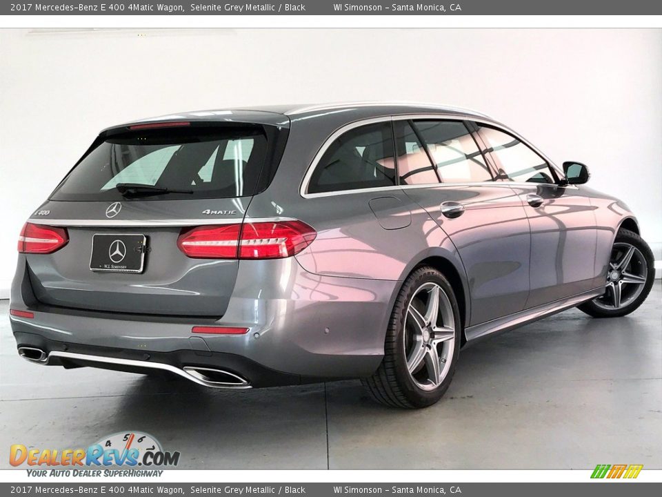 2017 Mercedes-Benz E 400 4Matic Wagon Selenite Grey Metallic / Black Photo #13