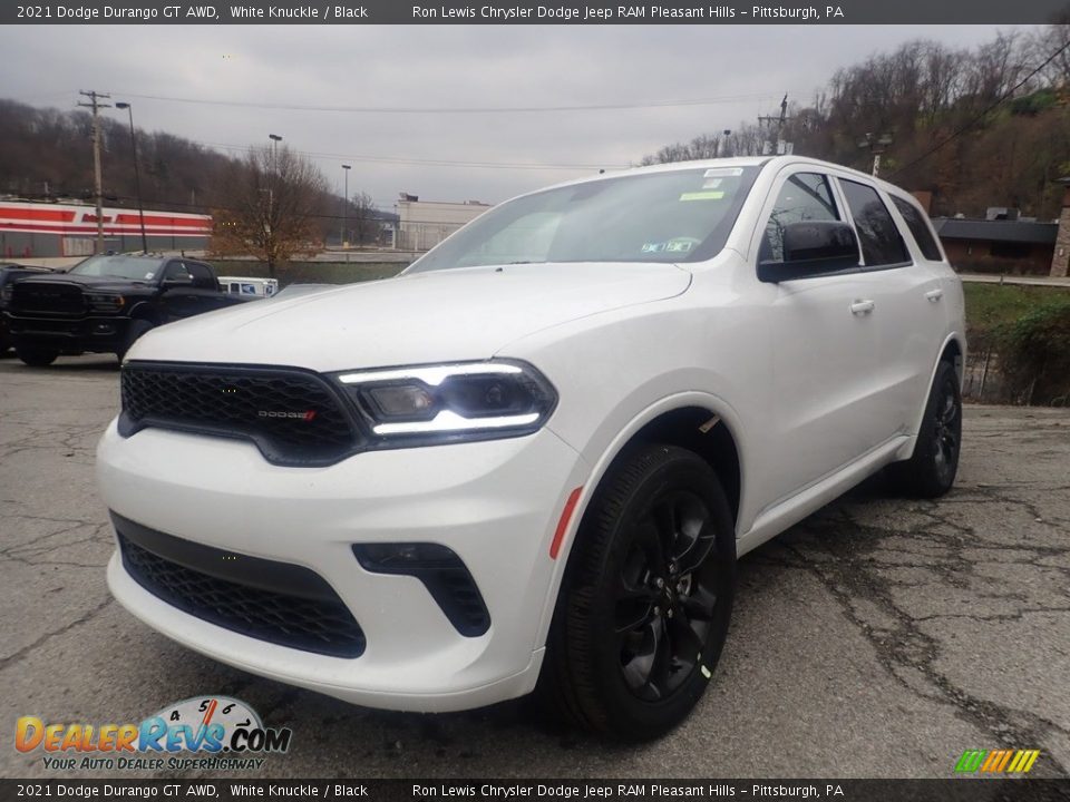 2021 Dodge Durango GT AWD White Knuckle / Black Photo #1