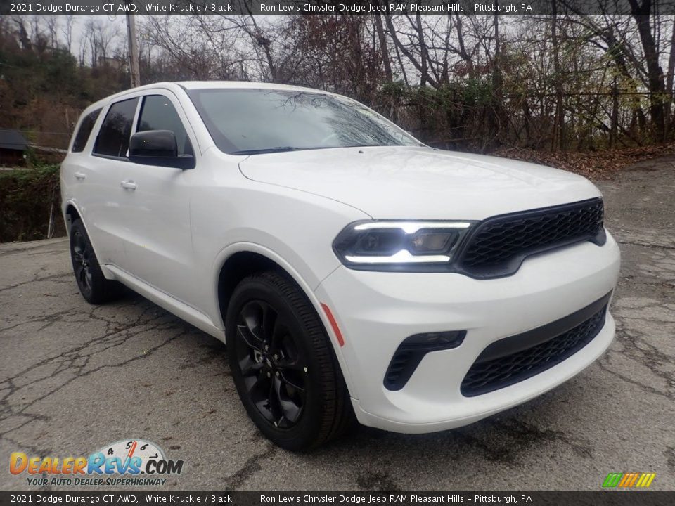 Front 3/4 View of 2021 Dodge Durango GT AWD Photo #3