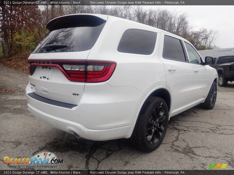 2021 Dodge Durango GT AWD White Knuckle / Black Photo #5