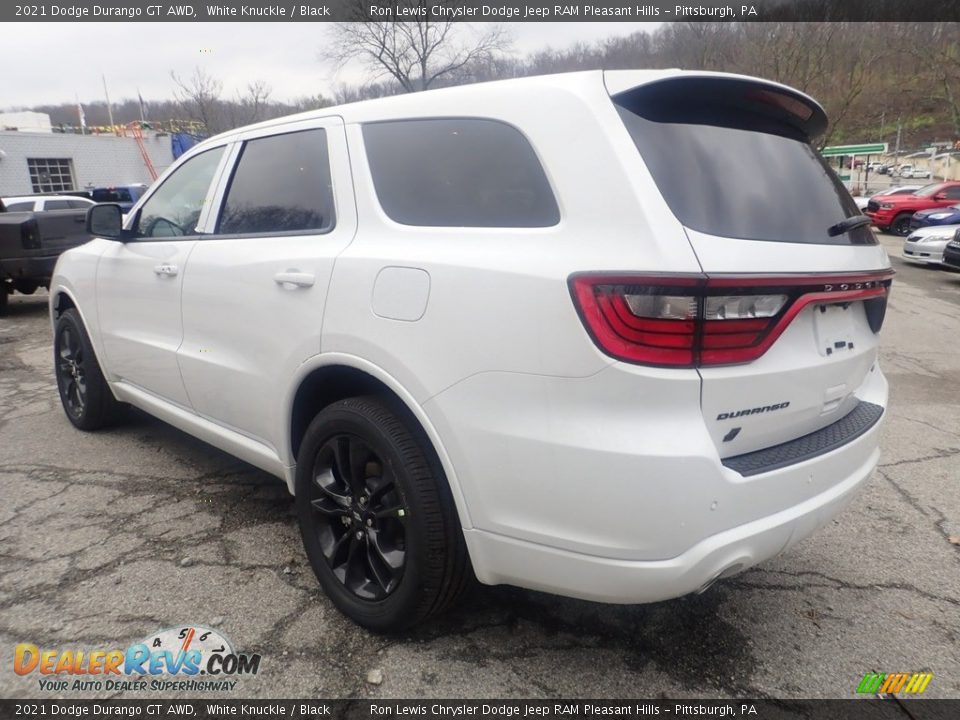 2021 Dodge Durango GT AWD White Knuckle / Black Photo #8