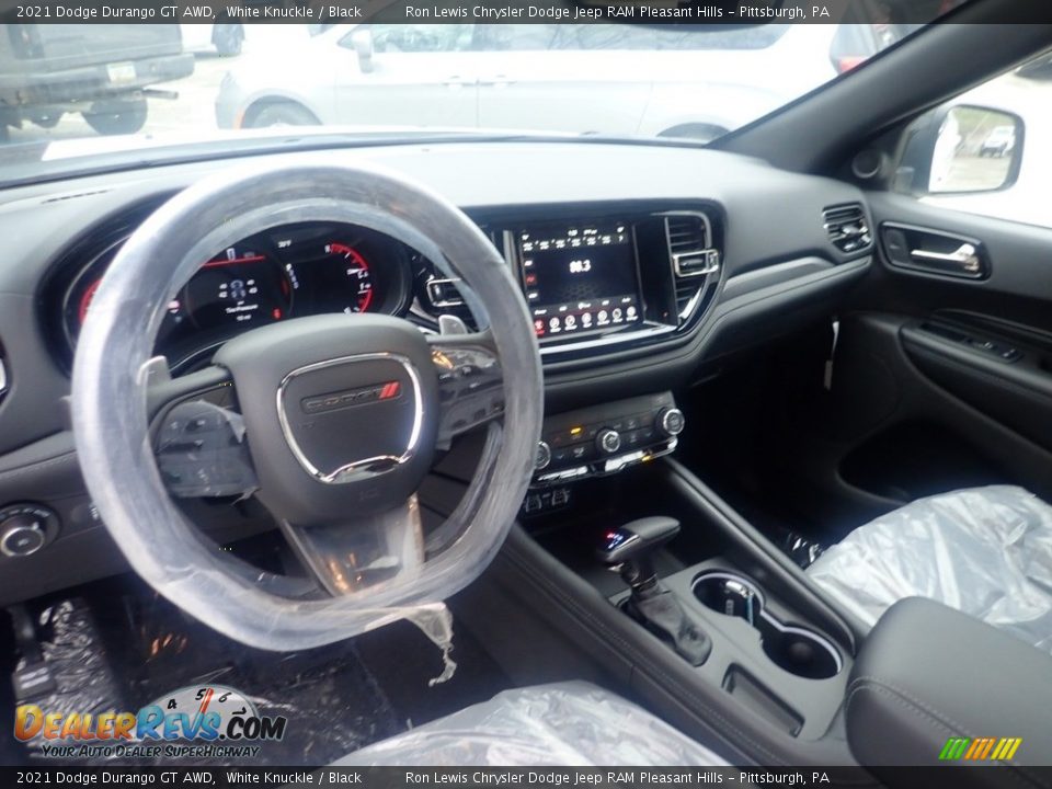 Black Interior - 2021 Dodge Durango GT AWD Photo #13