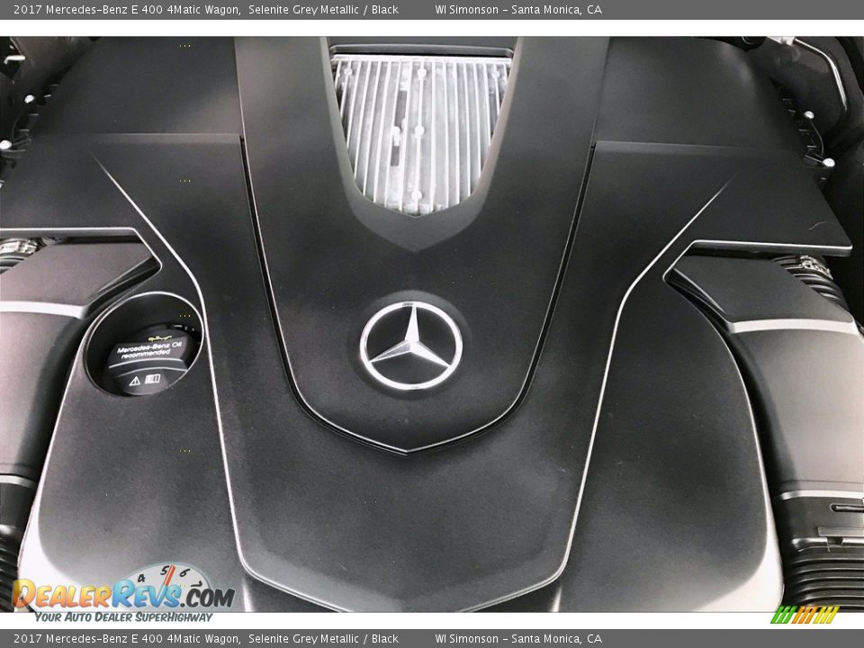 2017 Mercedes-Benz E 400 4Matic Wagon Selenite Grey Metallic / Black Photo #32