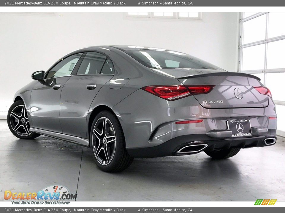 2021 Mercedes-Benz CLA 250 Coupe Mountain Gray Metallic / Black Photo #2