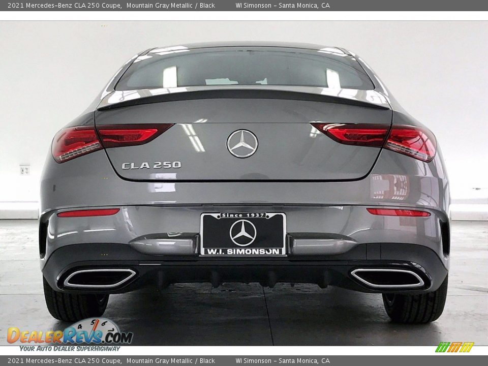 2021 Mercedes-Benz CLA 250 Coupe Mountain Gray Metallic / Black Photo #3