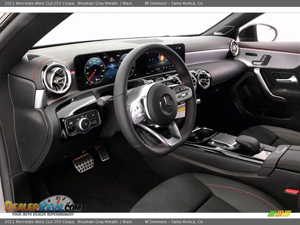 2021 Mercedes-Benz CLA 250 Coupe Mountain Gray Metallic / Black Photo #4