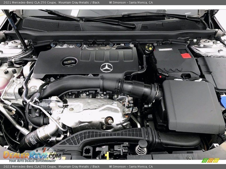 2021 Mercedes-Benz CLA 250 Coupe Mountain Gray Metallic / Black Photo #8