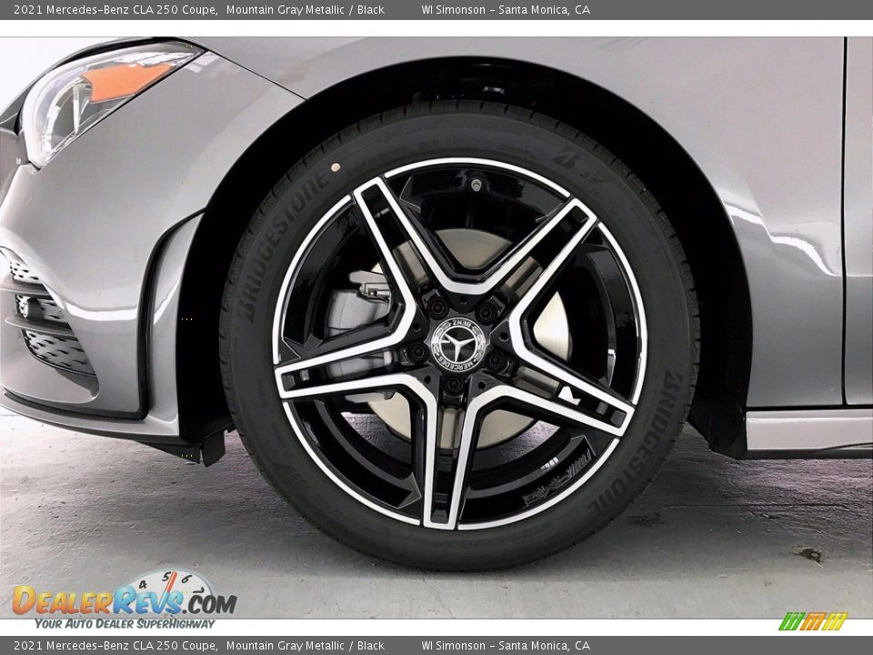 2021 Mercedes-Benz CLA 250 Coupe Mountain Gray Metallic / Black Photo #9