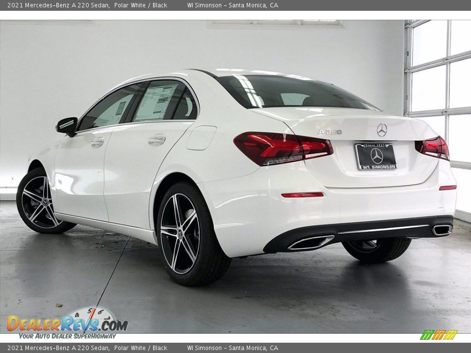 2021 Mercedes-Benz A 220 Sedan Polar White / Black Photo #2