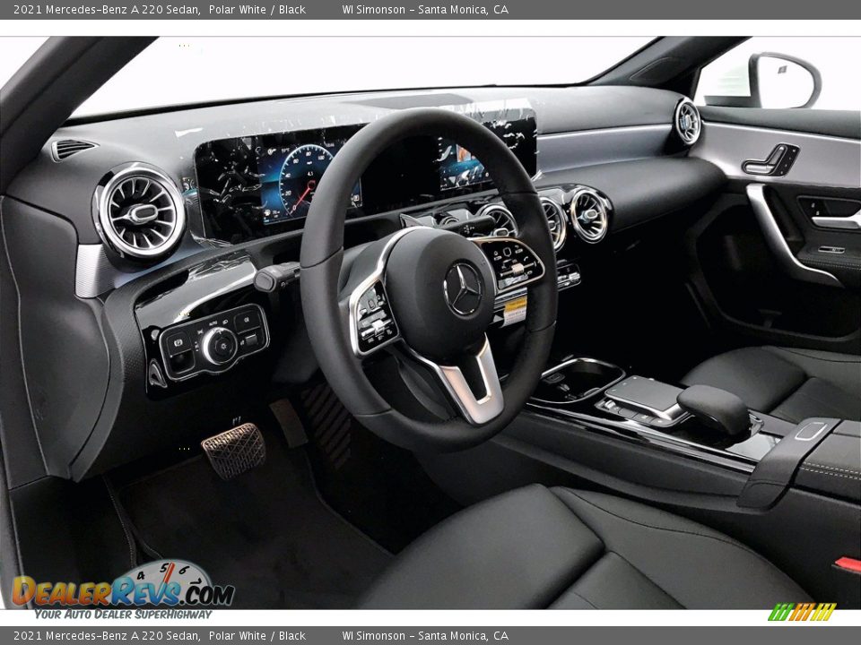 2021 Mercedes-Benz A 220 Sedan Polar White / Black Photo #4