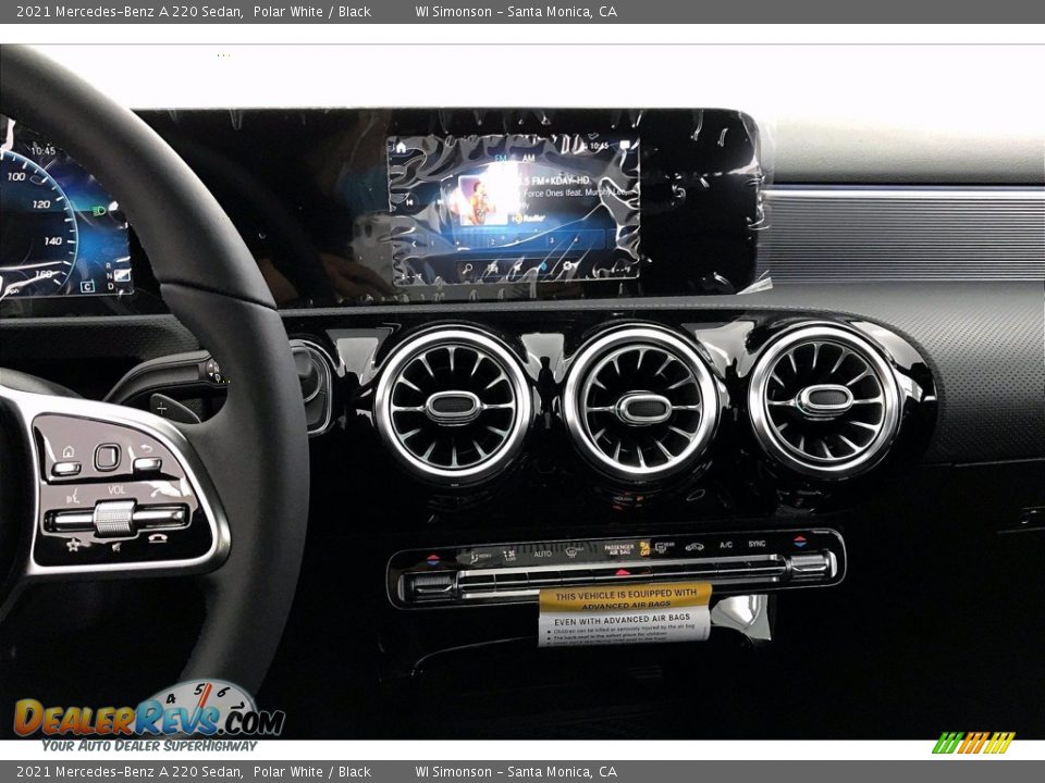 2021 Mercedes-Benz A 220 Sedan Polar White / Black Photo #6