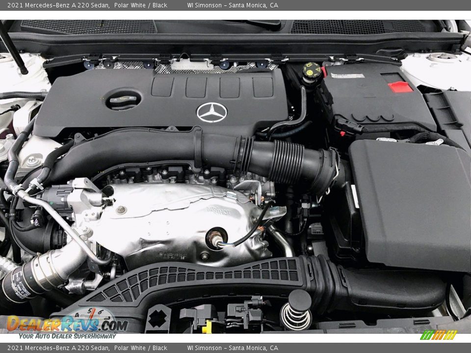 2021 Mercedes-Benz A 220 Sedan Polar White / Black Photo #8