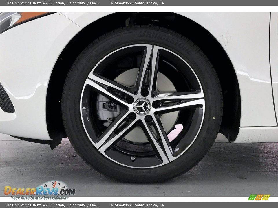 2021 Mercedes-Benz A 220 Sedan Polar White / Black Photo #9