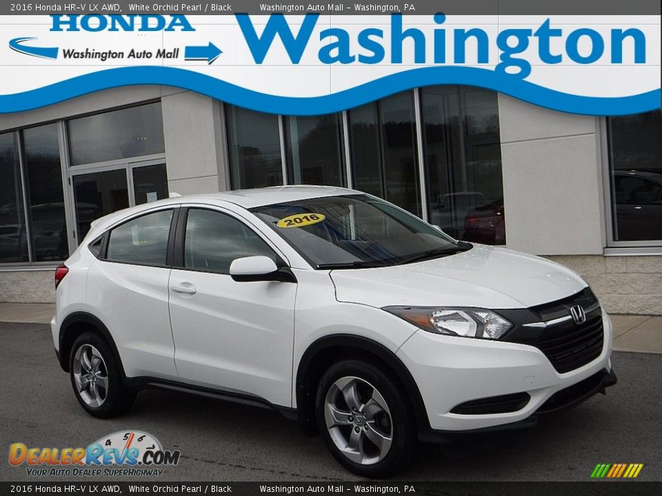 2016 Honda HR-V LX AWD White Orchid Pearl / Black Photo #1