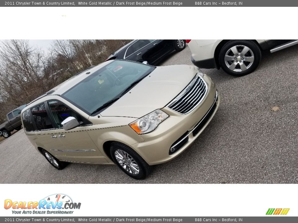 2011 Chrysler Town & Country Limited White Gold Metallic / Dark Frost Beige/Medium Frost Beige Photo #1