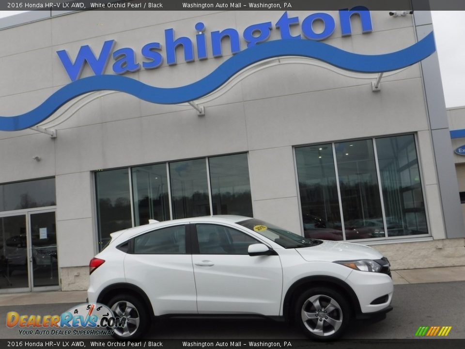 2016 Honda HR-V LX AWD White Orchid Pearl / Black Photo #2