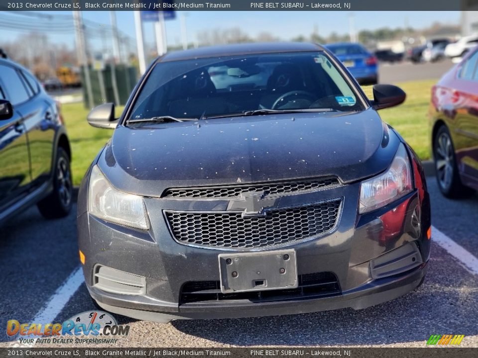 2013 Chevrolet Cruze LS Black Granite Metallic / Jet Black/Medium Titanium Photo #2