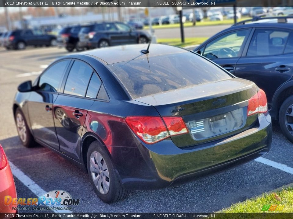 2013 Chevrolet Cruze LS Black Granite Metallic / Jet Black/Medium Titanium Photo #4